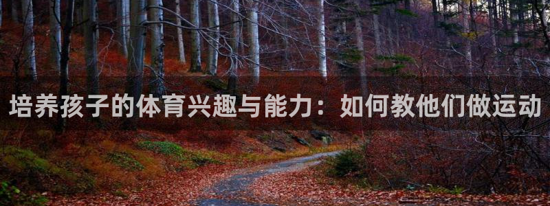 风速体育nba免费直播：培养孩子的体育兴趣与能力：如何教他们做运动