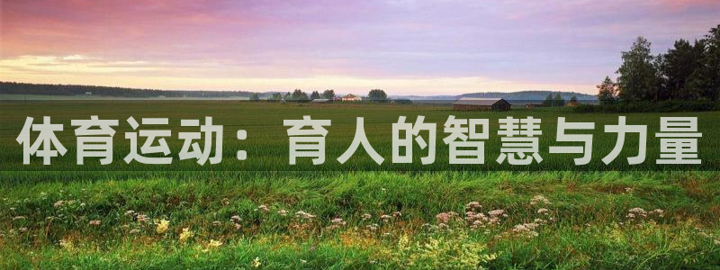 风速体育app下载官网最新版：体育运动：育人的智慧与力量