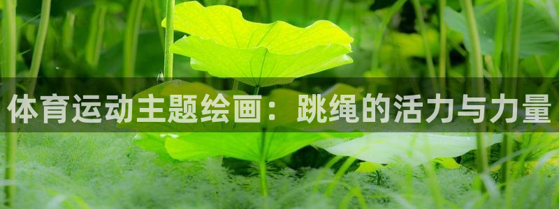 风速体育下载：体育运动主题绘画：跳绳的活力与力量